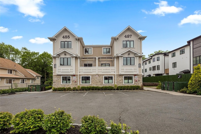 487 W Central Ave Unit 112, Spring Valley, NY 10977 - view of property featuring uncovered parking