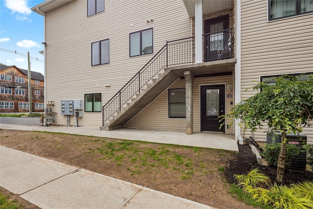 487 W Central Ave Unit 112, Spring Valley, NY 10977 - rear view of property featuring stairs