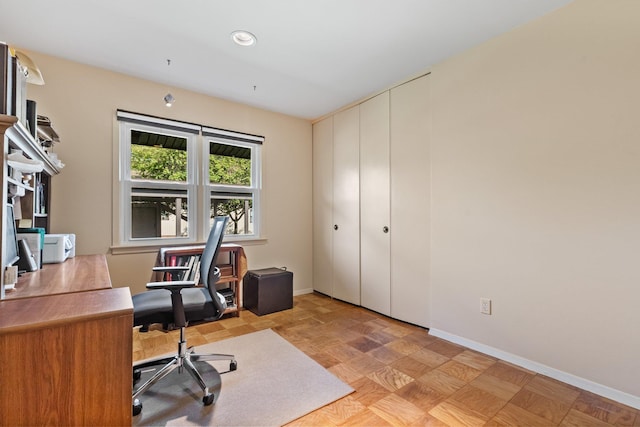 4 Devon Ct Unit B, Yorktown Heights, NY 10598 - office featuring baseboards and recessed lighting