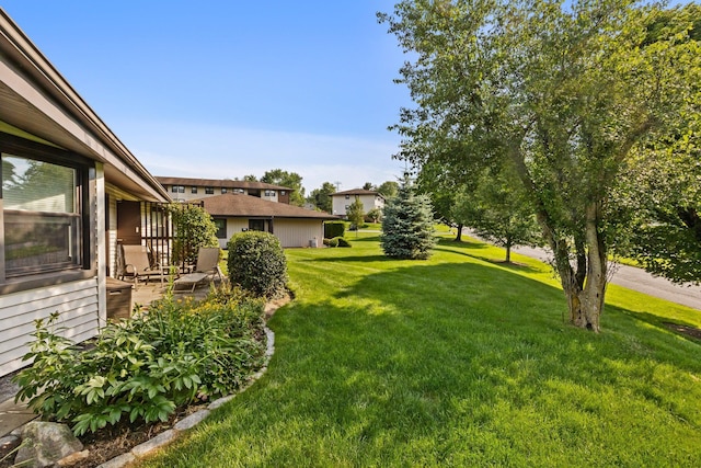4 Devon Ct Unit B, Yorktown Heights, NY 10598 - view of green lawn featuring a patio area