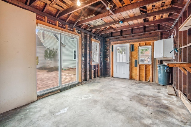 204 Leonard St, North Bellmore, NY 11710 - misc room featuring concrete flooring