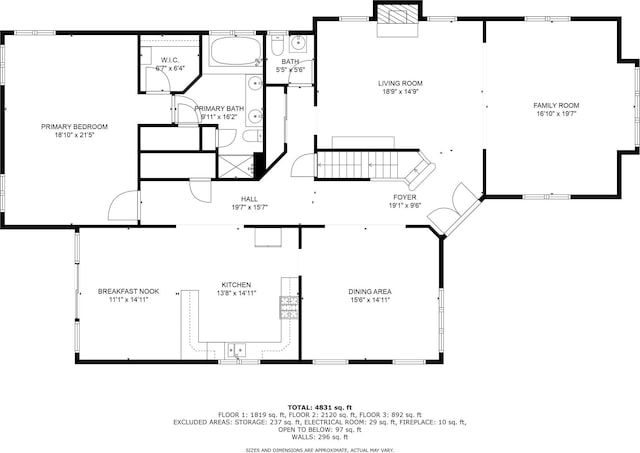 53 Vista Hill Rd, Great Neck, NY 11021 - view of room layout