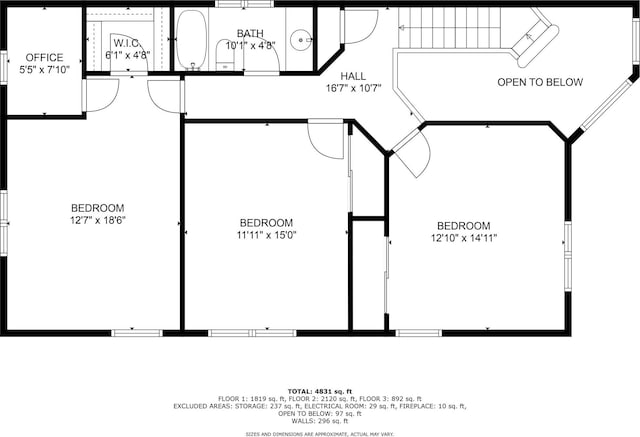 53 Vista Hill Rd, Great Neck, NY 11021 - view of home floor plan