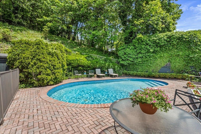 50 Shore Rd, Cold Spring Harbor, NY 11724 - view of swimming pool with a patio