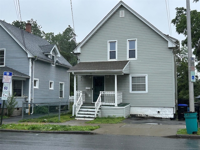 42 Columbia St, Poughkeepsie, NY 12601 - view of front of home featuring a porch
