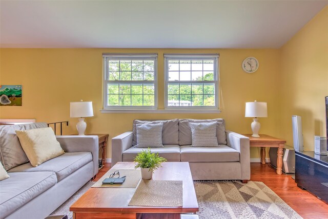 3 Twig Ct, East Setauket, NY 11733 - living area with plenty of natural light and wood finished floors