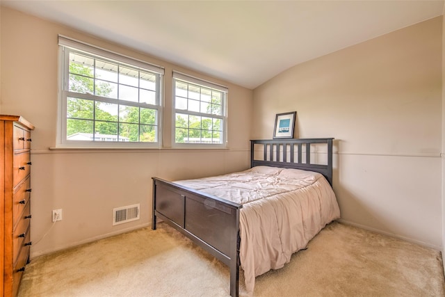 3 Twig Ct, East Setauket, NY 11733 - bedroom featuring carpet and vaulted ceiling