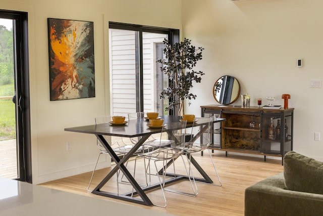 612 Beechwoods Rd, Callicoon, NY 12723 - dining room with light wood finished floors