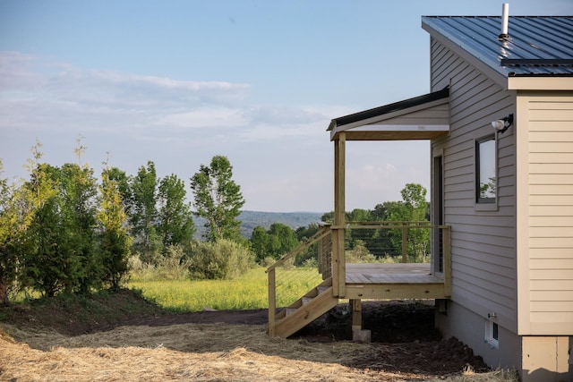 612 Beechwoods Rd, Callicoon, NY 12723 - view of yard with a deck