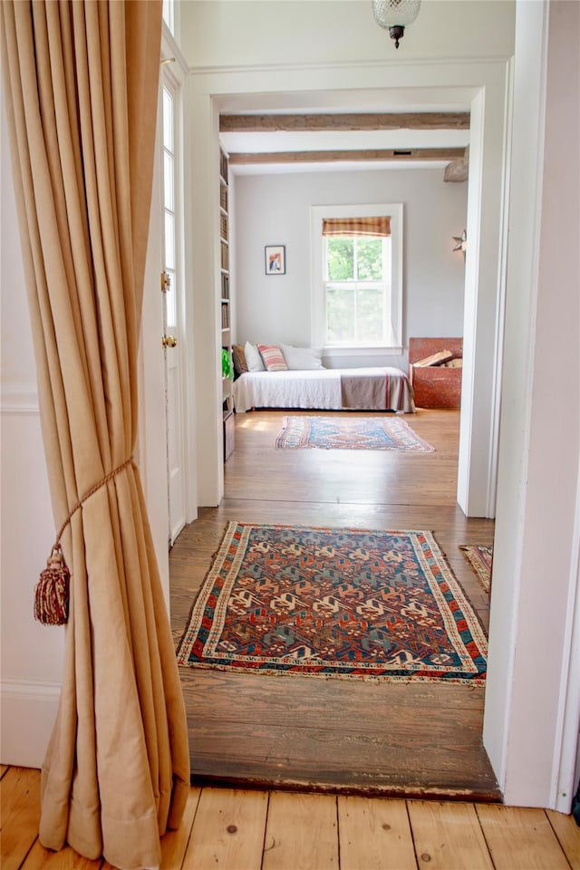 132 Decker, Ancram, NY 12502 - hallway featuring wood-type flooring