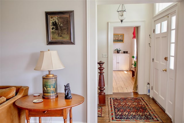 132 Decker, Ancram, NY 12502 - foyer entrance with wood finished floors