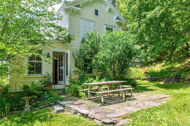 132 Decker Rd, Ancram, NY 12502 - back of property featuring a lawn