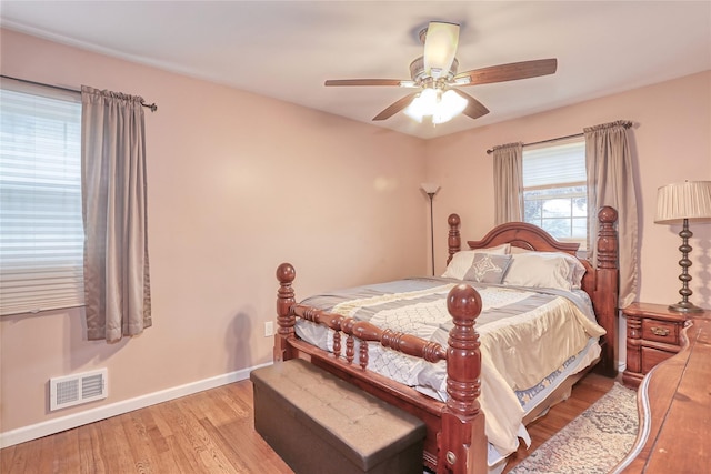 24 Oxford Ct, Spring Valley, NY 10977 - bedroom with wood finished floors and a ceiling fan