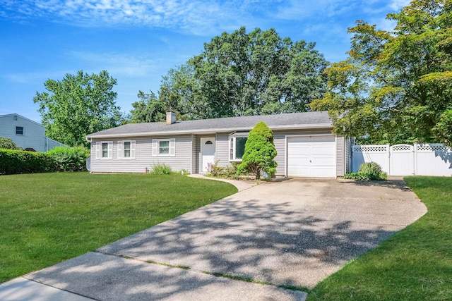 16 Marlin Rd, Centereach, NY 11720 - ranch-style home featuring a garage and driveway