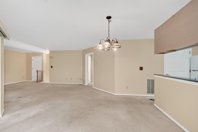 307 Gazebo Ct, New Windsor, NY 12553 - unfurnished living room with light colored carpet