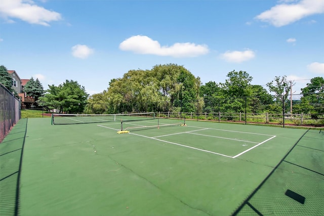 307 Gazebo Ct, New Windsor, NY 12553 - view of tennis court featuring community basketball court