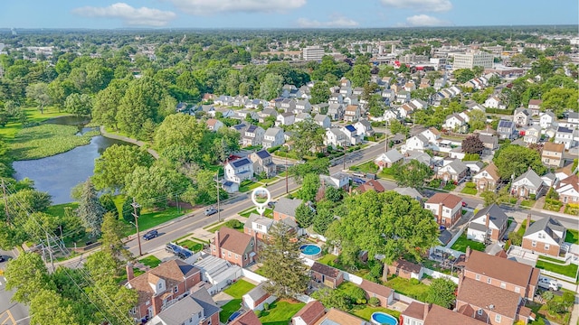 202 Roosevelt Ave, Valley Stream, NY 11581 - aerial view of property's location with a nearby body of water