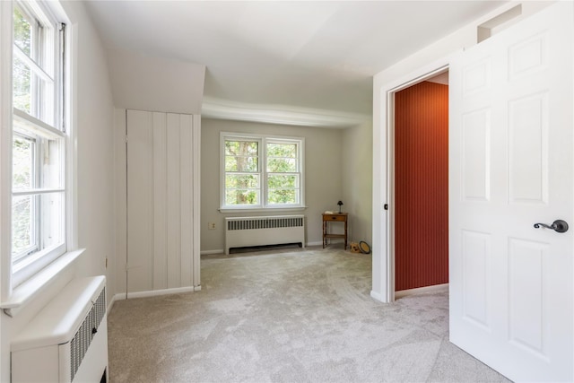 509 Hudson View Rd, Nyack, NY 10960 - corridor with radiator heating unit and light colored carpet