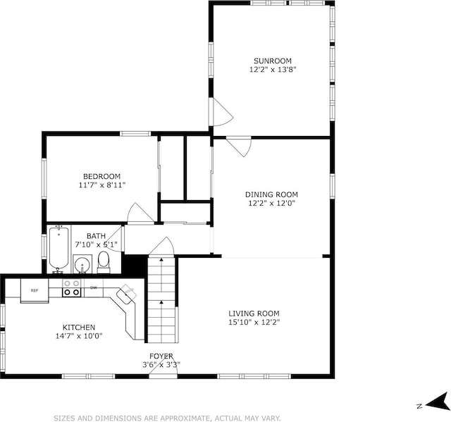 509 Hudson View Rd, Nyack, NY 10960 - view of room layout