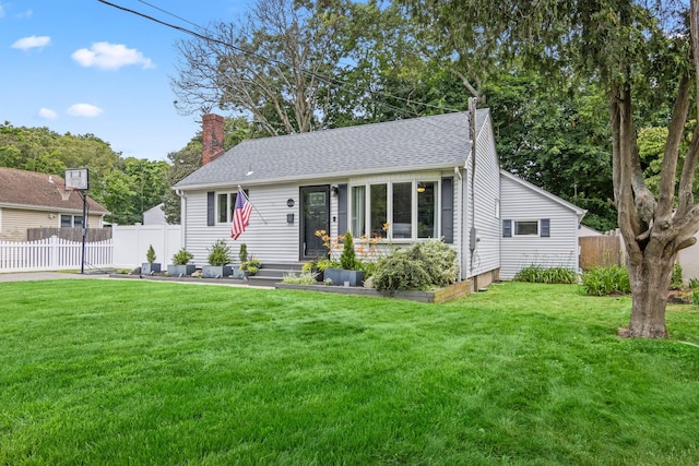 10 Elm Ave, Smithtown, NY 11787 - view of front of home featuring a chimney and roof with shingles
