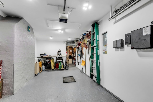 102 Bayview Ave, East Islip, NY 11730 - garage featuring a garage door opener