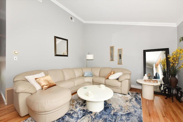 36 Shubert Ln, Bethpage, NY 11714 - living area with crown molding and wood finished floors