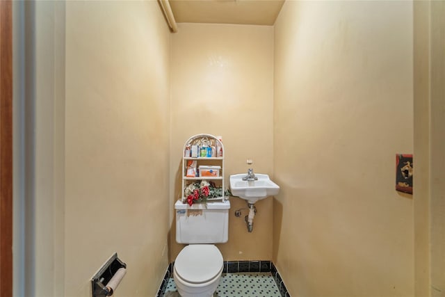 98 Pell Pl, Bronx, NY 10464 - bathroom featuring toilet and tile patterned floors