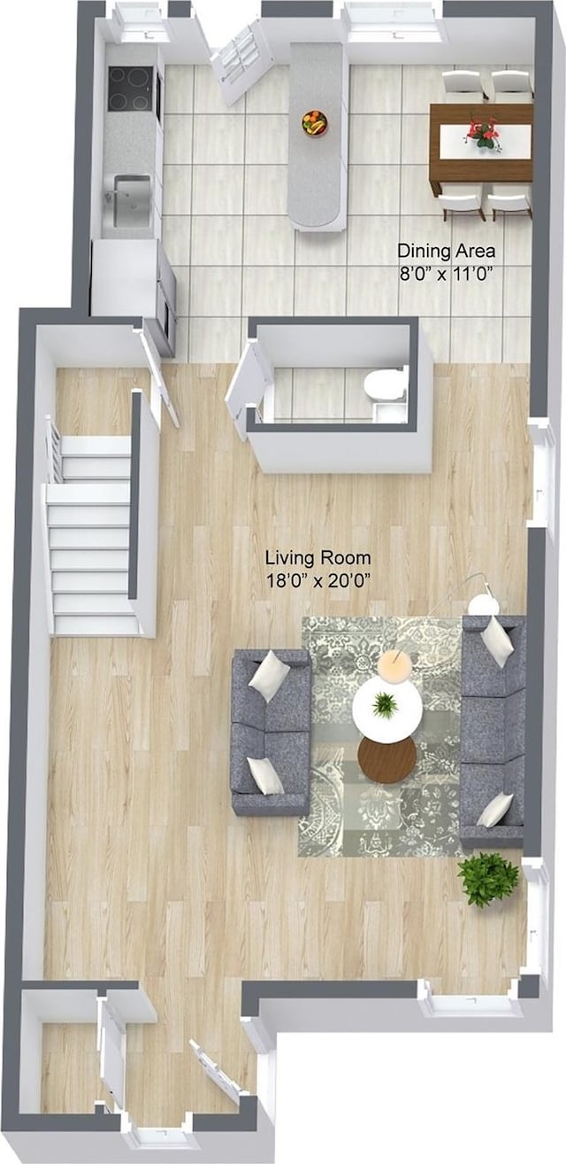 98 Pell Pl, Bronx, NY 10464 - view of room layout