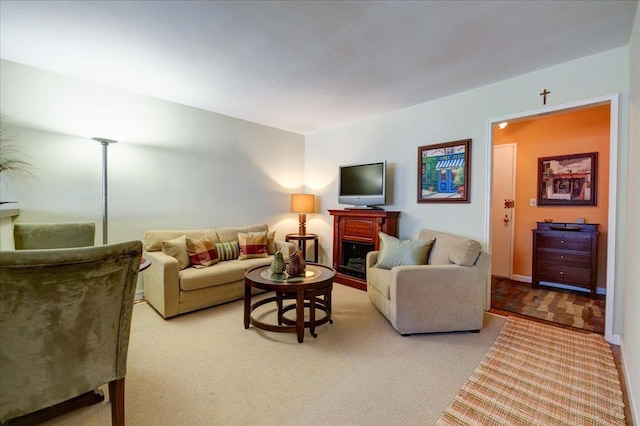 370 Westchester Unit 3N, Port Chester, NY 10573 - living area featuring carpet flooring