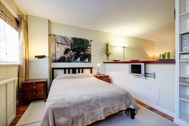 370 Westchester Unit 3N, Port Chester, NY 10573 - bedroom with wood finished floors and baseboards
