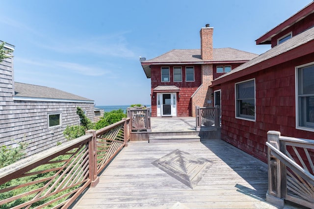 165 Bay Walk, Ocean Beach, NY 11770 - view of wooden deck