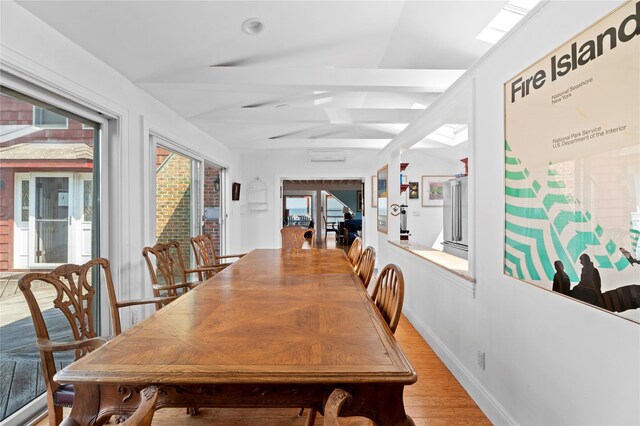 165 Bay Walk, Ocean Beach, NY 11770 - dining space featuring light wood finished floors and baseboards