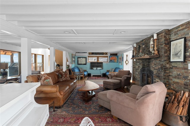 165 Bay Walk, Ocean Beach, NY 11770 - view of living area