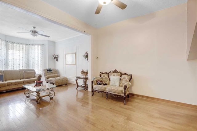 1478 Union St, Brooklyn, NY 11213 - living room with a ceiling fan, healthy amount of natural light, and light wood-style floors