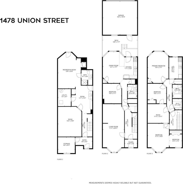 1478 Union St, Brooklyn, NY 11213 - view of room layout