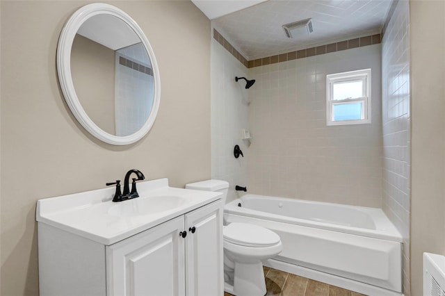 31 Tappan Ave, Babylon, NY 11702 - bathroom with vanity, wood finished floors, and washtub / shower combination