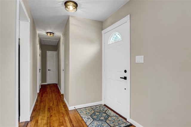31 Tappan Ave, Babylon, NY 11702 - foyer entrance featuring baseboards and light wood finished floors