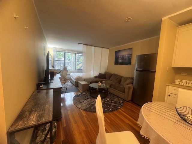 76-26 113th St Unit 2D, Forest Hills, NY 11375 - living room with wood finished floors