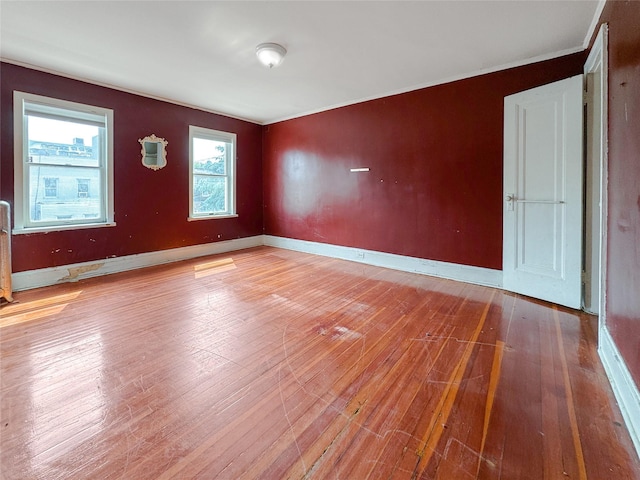 19-23 23rd Rd, Astoria, NY 11105 - empty room featuring wood-type flooring and baseboards