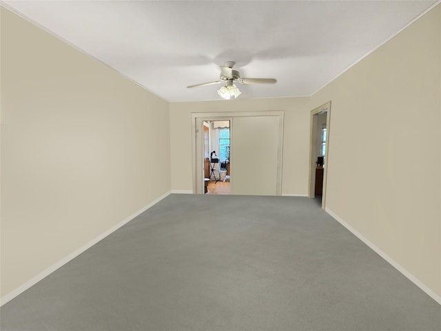 19-23 23rd Rd, Astoria, NY 11105 - unfurnished room featuring a ceiling fan and carpet