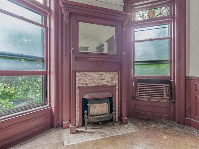 1269 Bergen St Hse, Unit Hse, Brooklyn, NY 11213 - detailed view of cooling unit and a fireplace