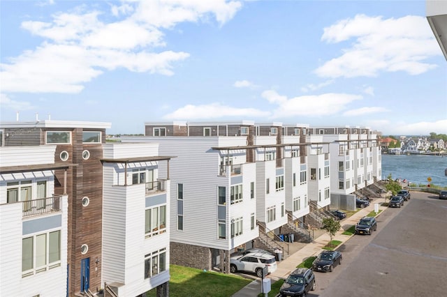 160 Bch 5th St, Far Rockaway, NY 11691 - view of apartment building / complex featuring a water view
