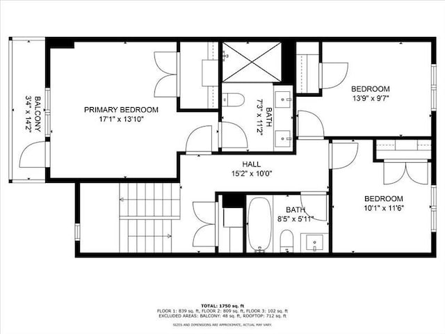 160 Bch 5th St, Far Rockaway, NY 11691 - view of floor plan / room layout