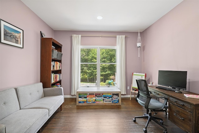 64 Lambert Rdg, Cross River, NY 10518 - office space with wood finished floors and recessed lighting