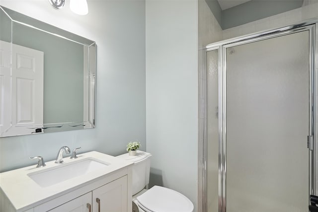 64 Lambert Rdg, Cross River, NY 10518 - bathroom featuring vanity and a stall shower