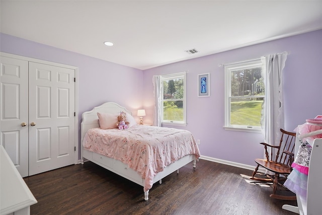 64 Lambert Rdg, Cross River, NY 10518 - bedroom featuring dark wood finished floors and recessed lighting