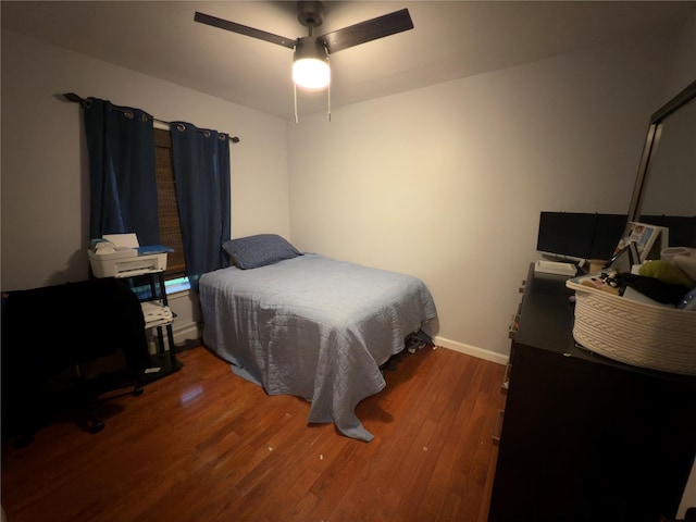 5 Sabrina Ln, Ossining, NY 10562 - bedroom with wood finished floors and ceiling fan