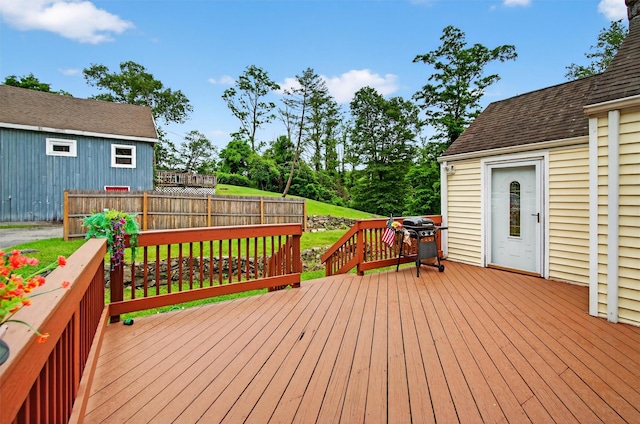 5776 Albany Post Rd, Cortlandt Manor, NY 10567 - deck with a grill
