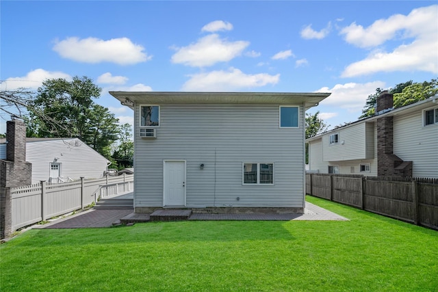 11 Trescott St, Dix Hills, NY 11746 - back of property featuring a fenced backyard and a patio