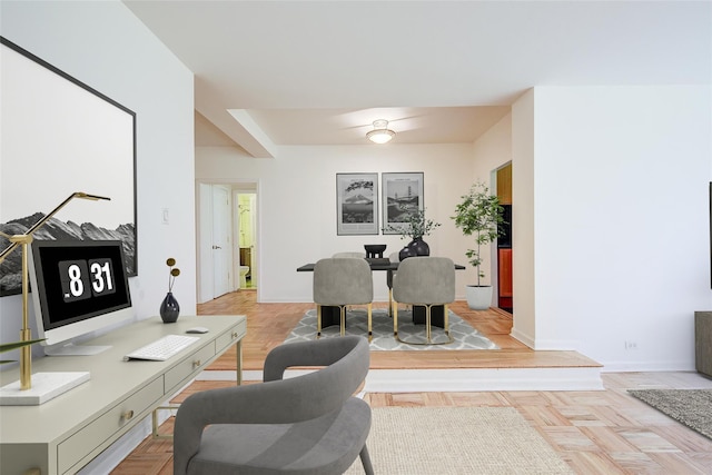98-22 63rd Dr Unit 1D, Rego Park, NY 11374 - office area featuring baseboards